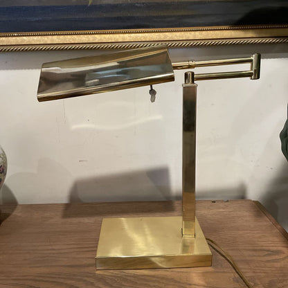 Brass Extending Arm Table Lamp