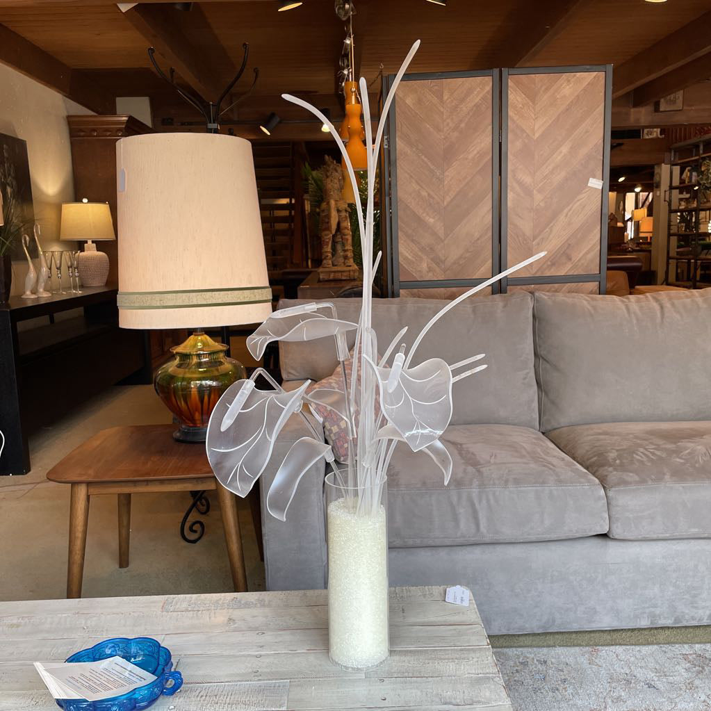 80's Acrylic Anthurium Flowers