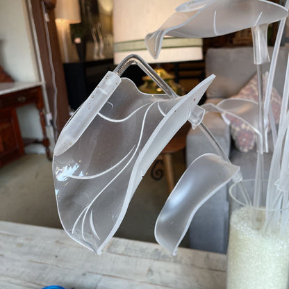 80's Acrylic Anthurium Flowers