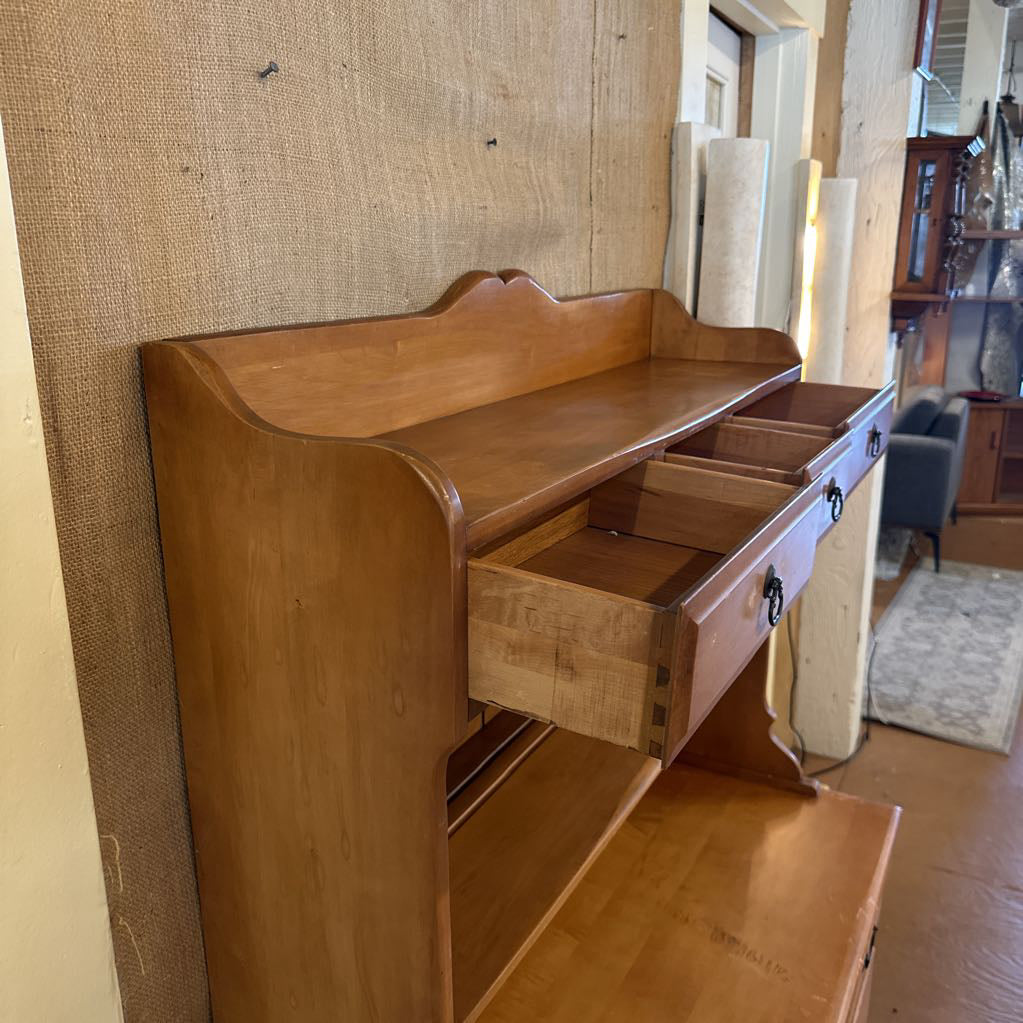 7 Drawer 1 Door Cabinet Hutch