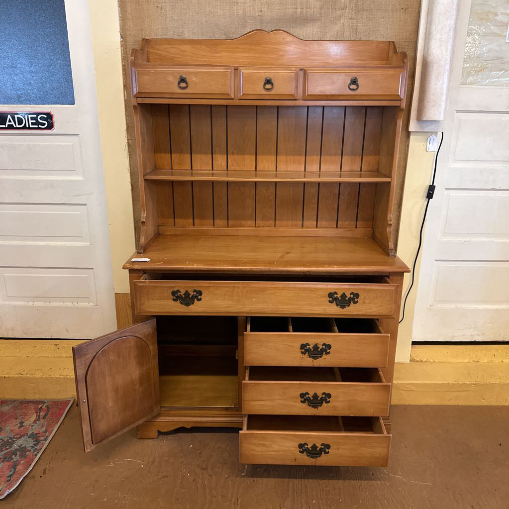 7 Drawer 1 Door Cabinet Hutch