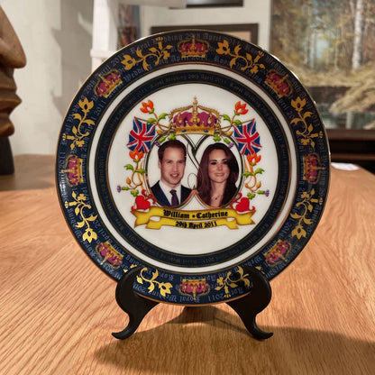 Will & Kate Wedding Commemorative Dish