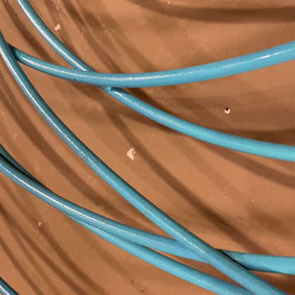 Large Blue-Green Swirl Wall Decor