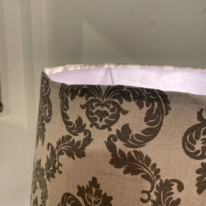 Eiffel Tower Base with Fancy Shade Lamp