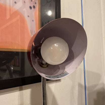 Red Bendy-Neck Desk Lamp