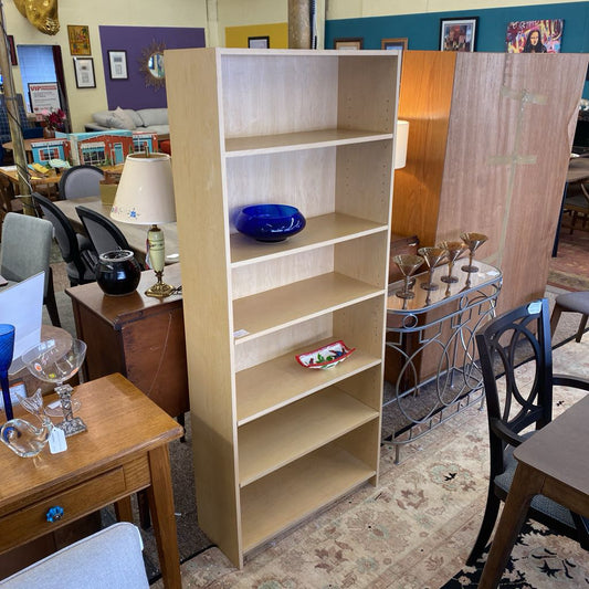 Classic Blonde Bookcase