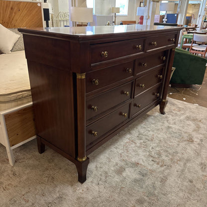 Large Darkwood Traditional Lowboy