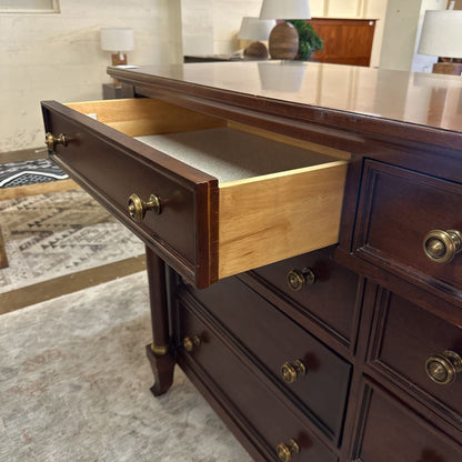 Large Darkwood Traditional Lowboy C LOWBOYS