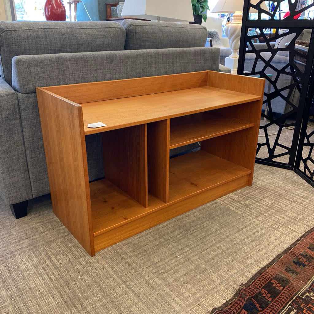 Mid Century Teak Record Console (AS IS)