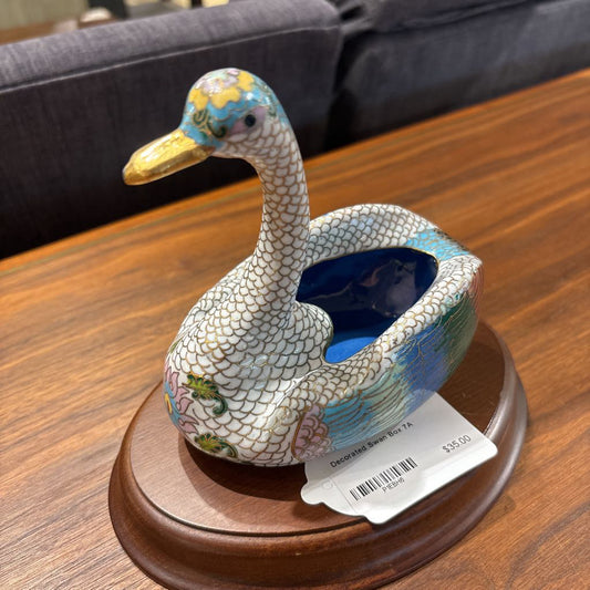 Decorated Swan Box SMALLS