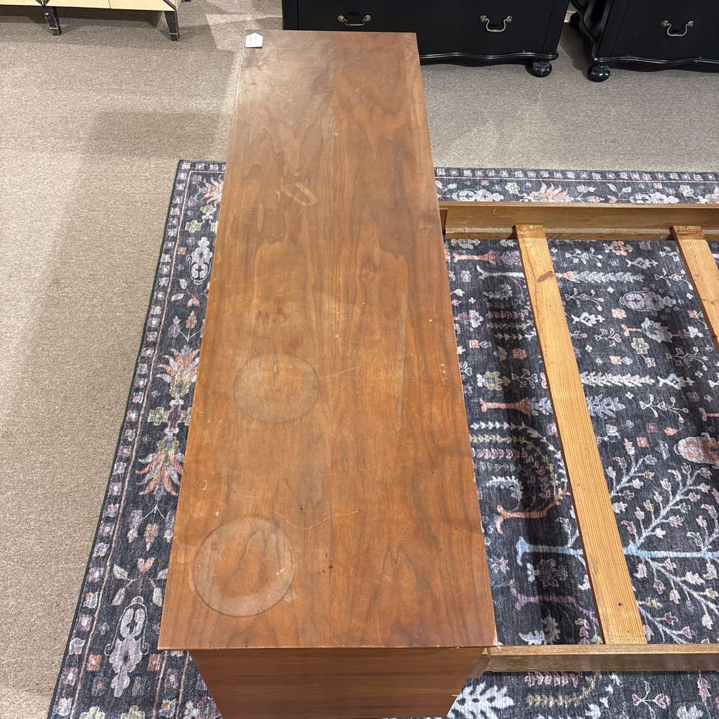 MC 9 Drawer Lowboy Dresser (AS IS)