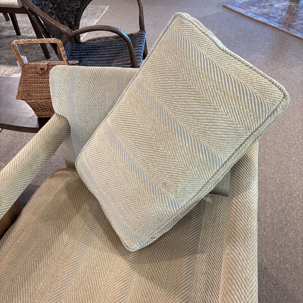 Parson Style Cream Accent Chair (AS IS)