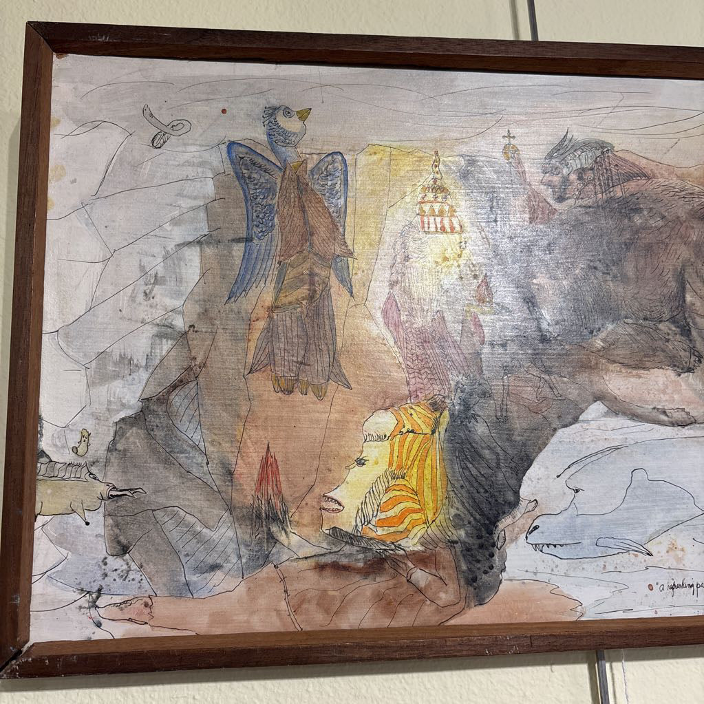 Original Pen & Watercolor Art