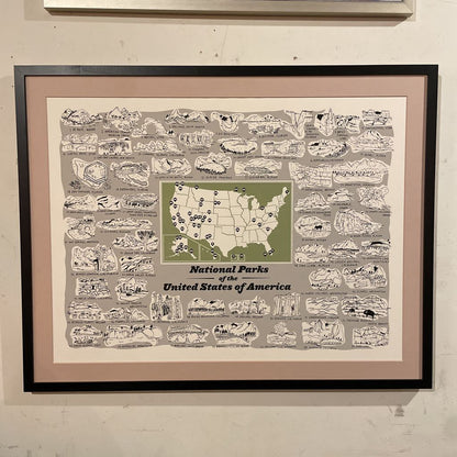 National Parks of America Art