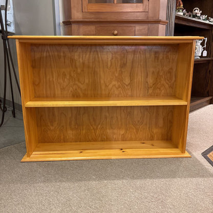 Natural Pine Low Shelf Console