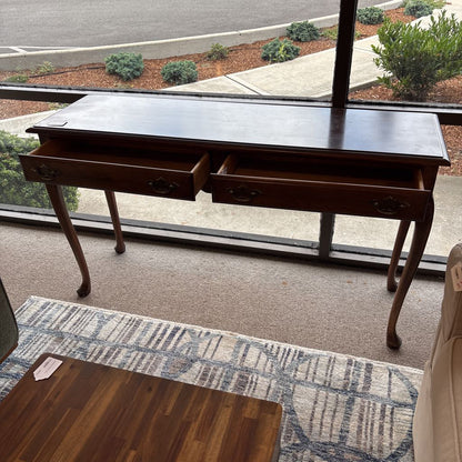 Traditional 2 Drawer Console