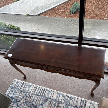 Traditional 2 Drawer Console