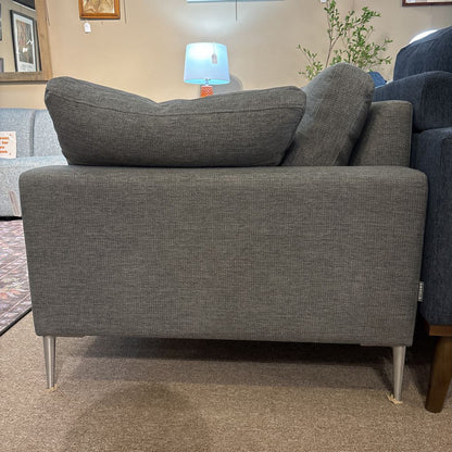 Article Grey Down Stuffed Chaise