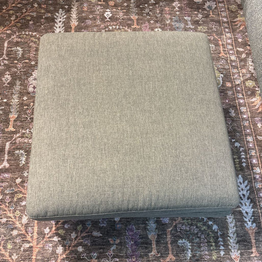 Article Down Stuffed Grey Ottoman U OTTOMANS