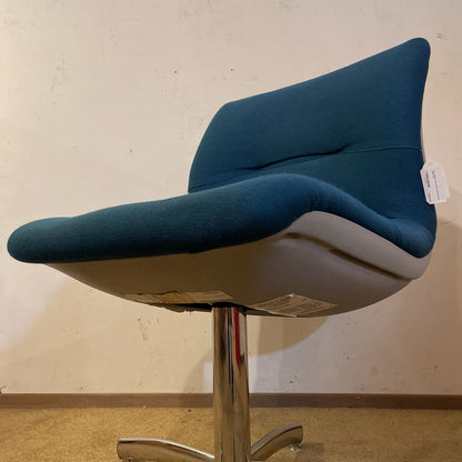 Teal Steel Case Style 454 Swivel Chair U ACCENT CHAIRS
