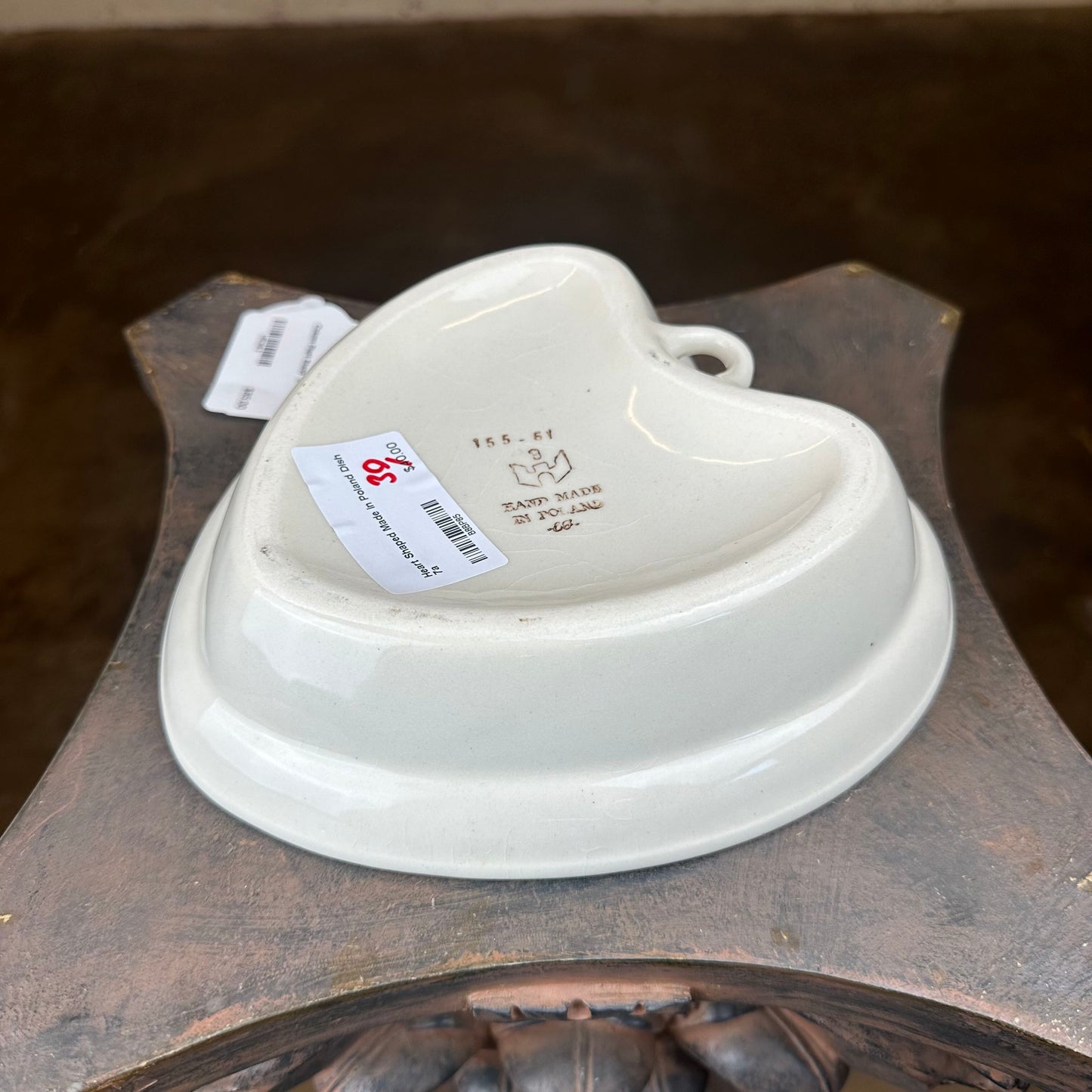 Heart Shaped Made in Poland Dish SMALLS