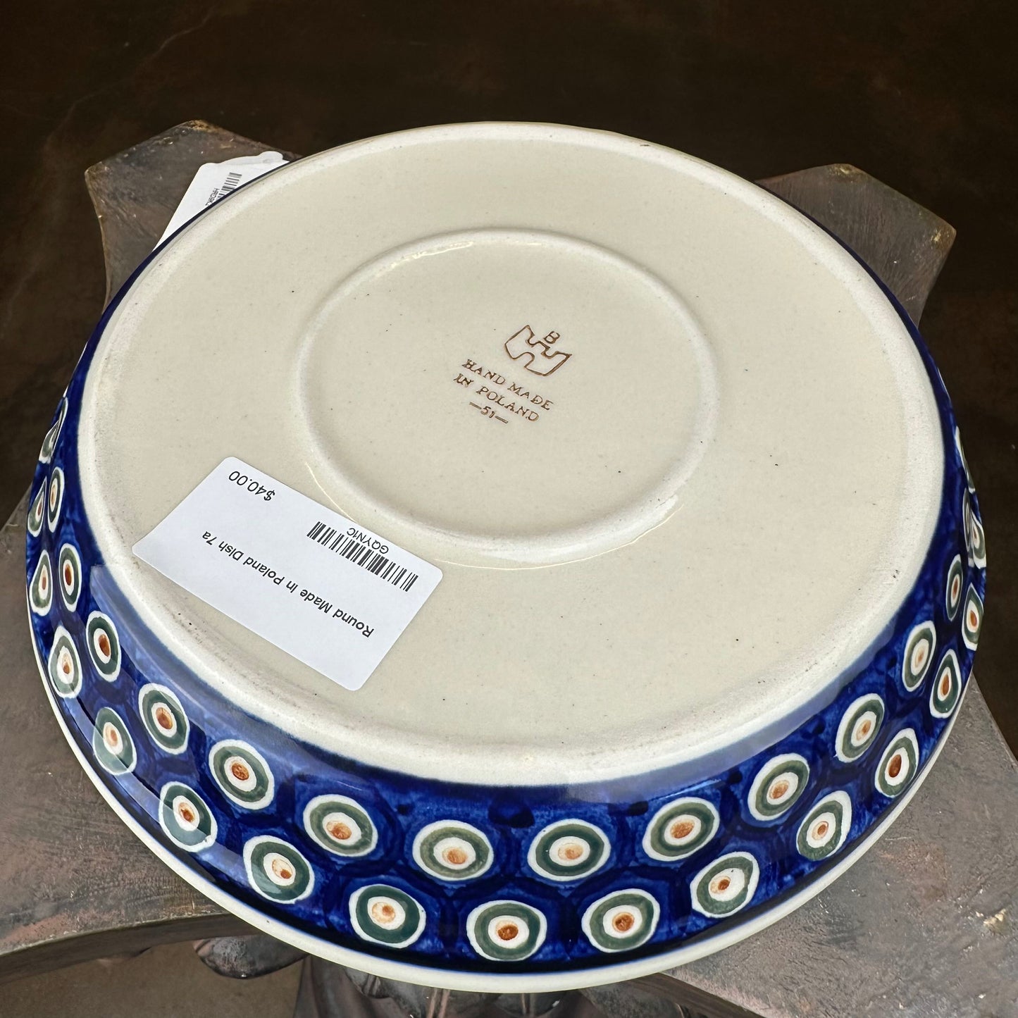 Round Made in Poland Dish SMALLS