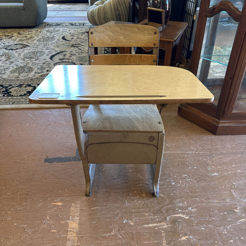 Vintage School Desk