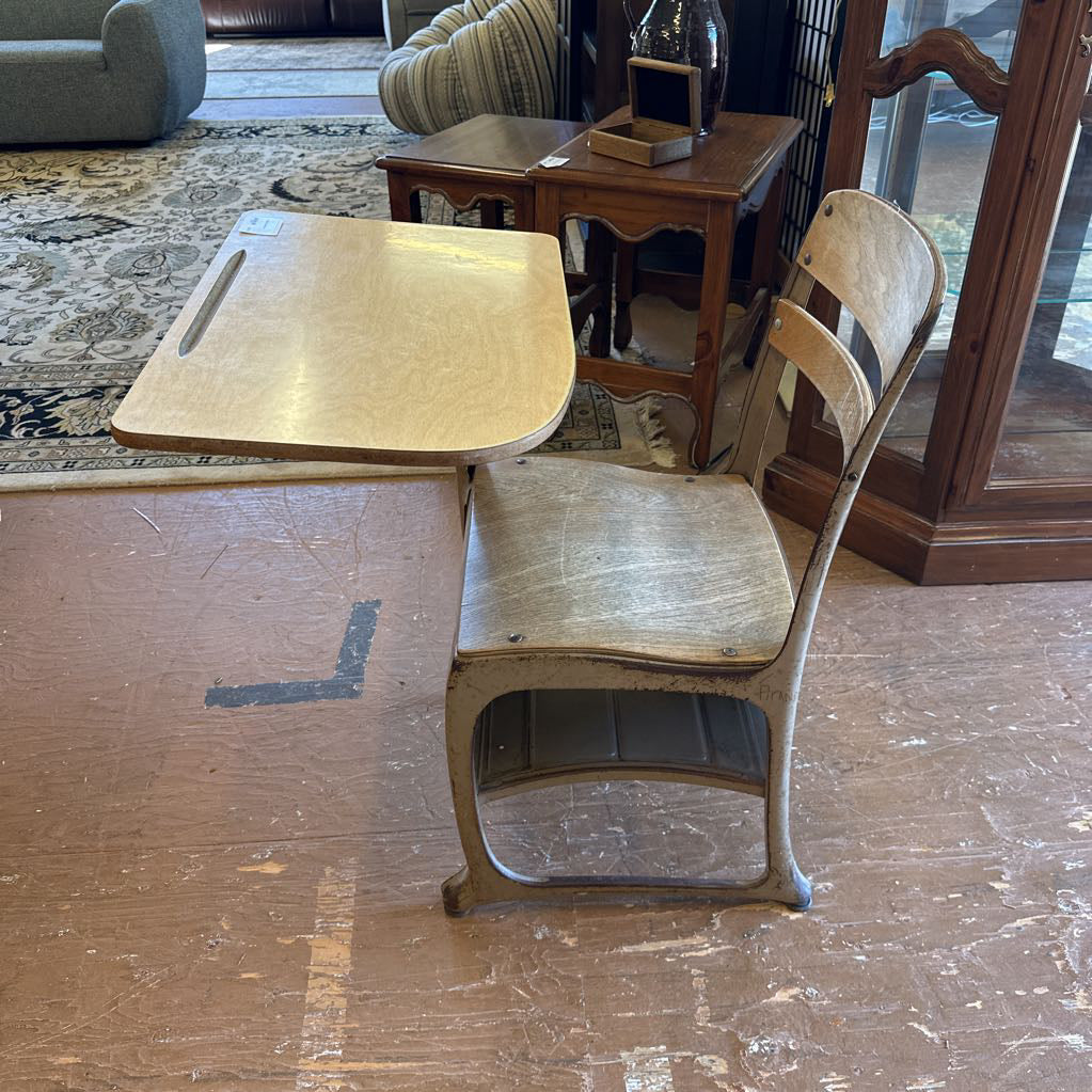 Vintage School Desk