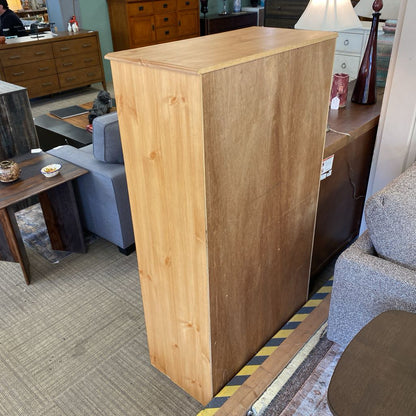Pine Laminate Gentleman's Chest