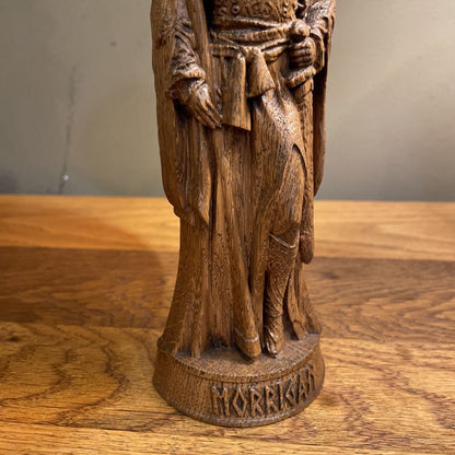 Morrigan Wiccan Carved Image UNIQUE FINDS