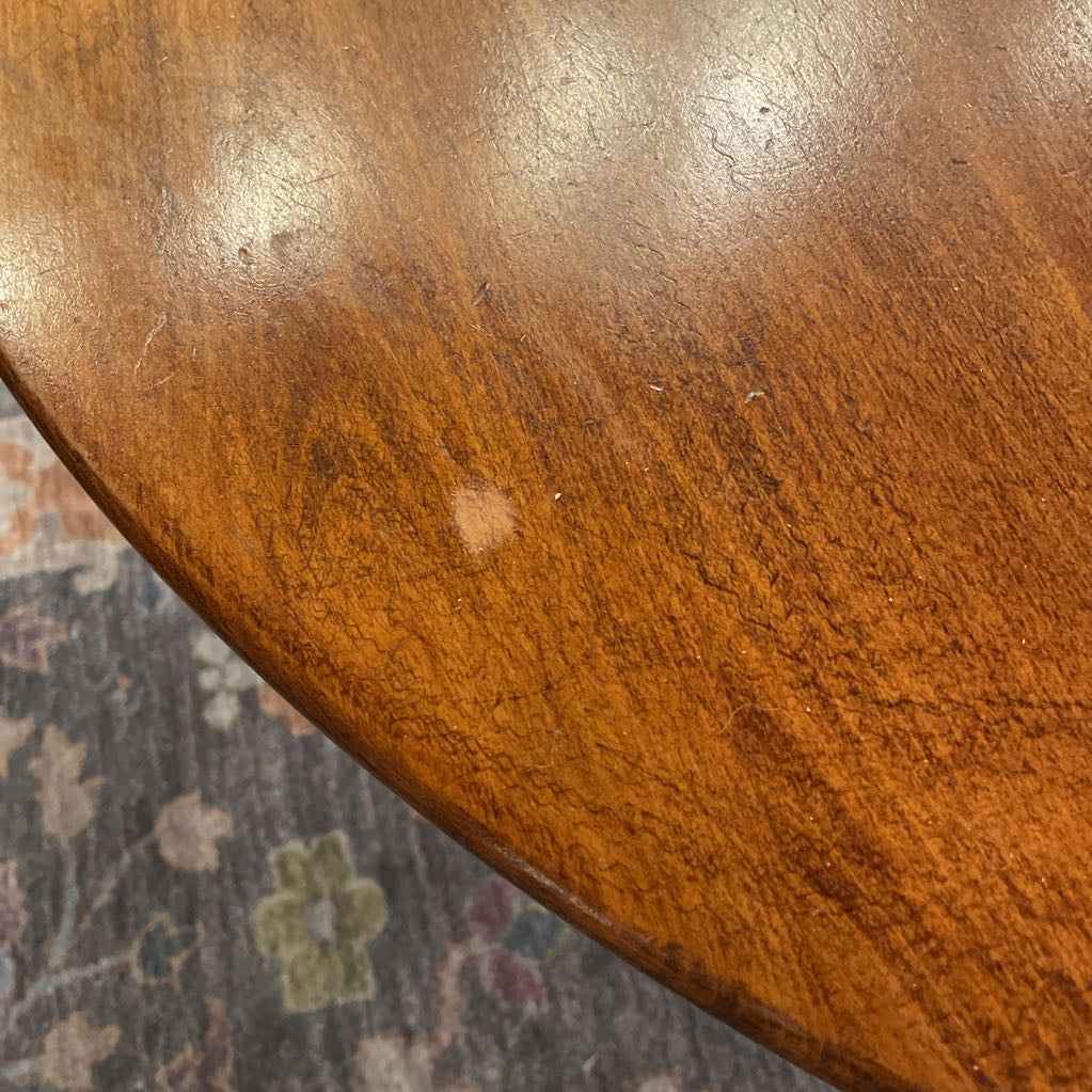 Oak Round Butlers Coffee Table