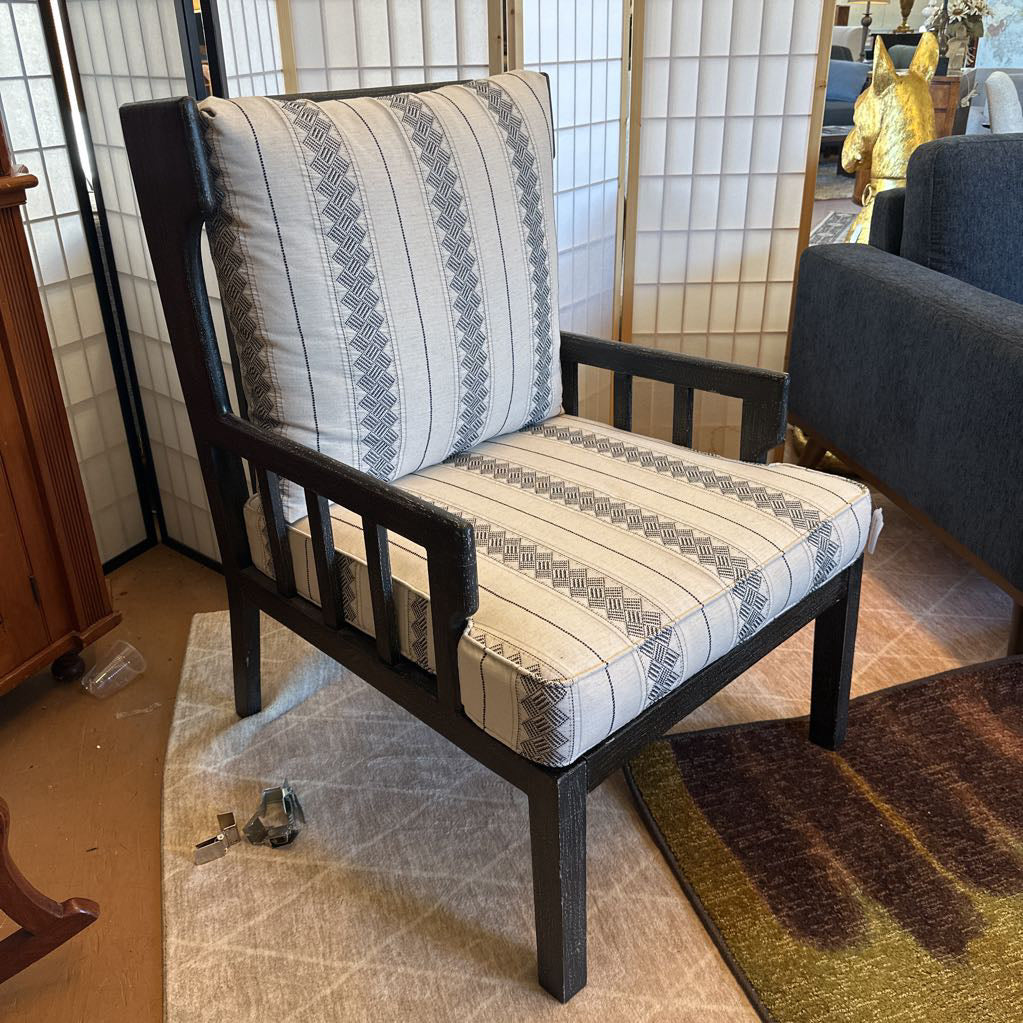 Black & White Pattern Accent Chair U ACCENT CHAIRS