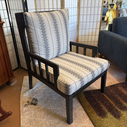 Black & White Pattern Accent Chair U ACCENT CHAIRS