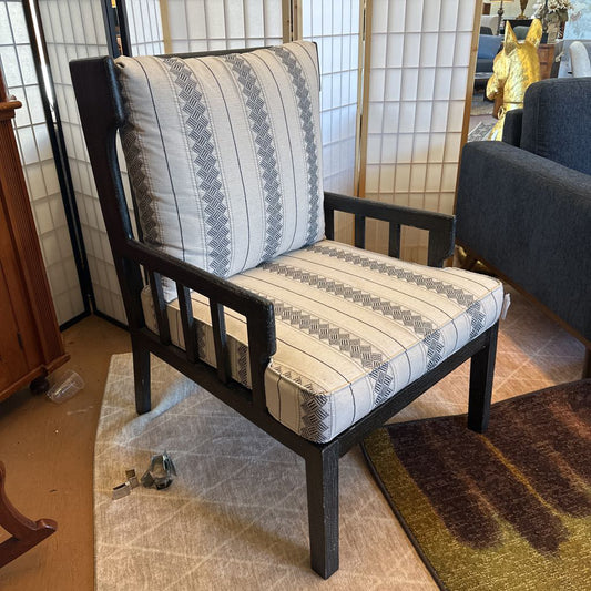 Black & White Pattern Accent Chair U ACCENT CHAIRS