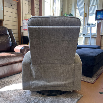 Grey Swivel Rocker Recliner