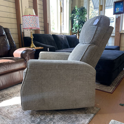 Grey Swivel Rocker Recliner
