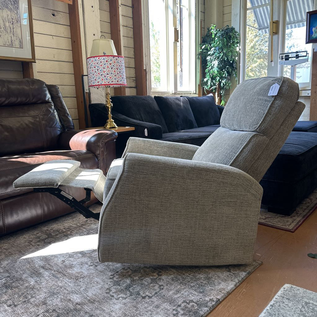 Grey Swivel Rocker Recliner