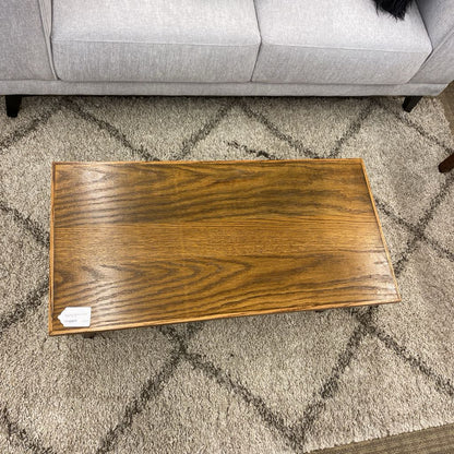 Mid Century Tapered Leg Wood Coffee Table