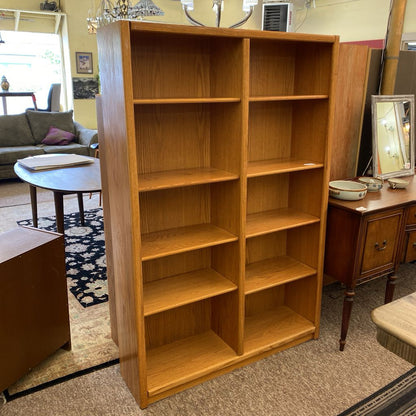 Double Oak Bookcase Tall C BOOKSHELVES