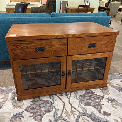 Mission Style Media Cabinet