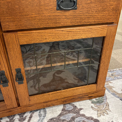 Mission Style Media Cabinet
