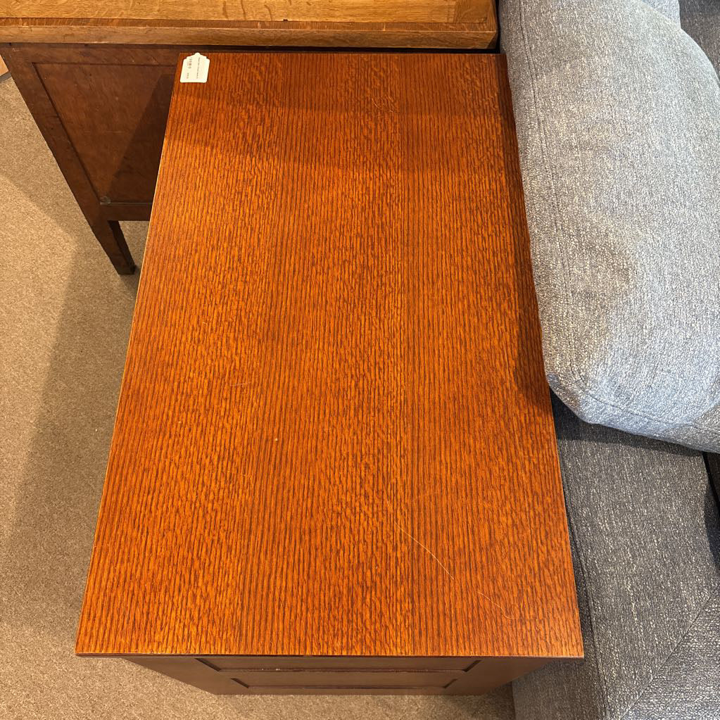 Mission Style 2 Drawer Cabinet