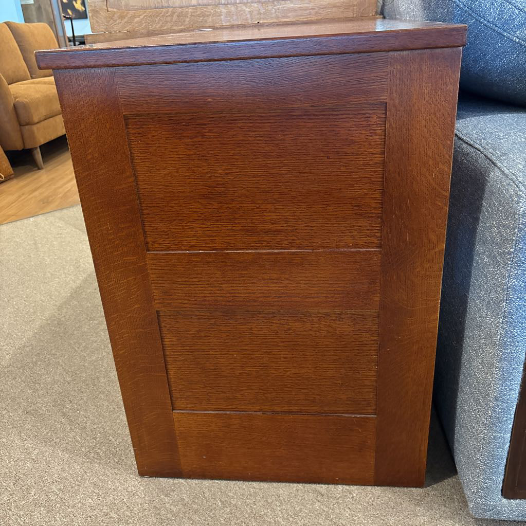 Mission Style 2 Drawer Cabinet