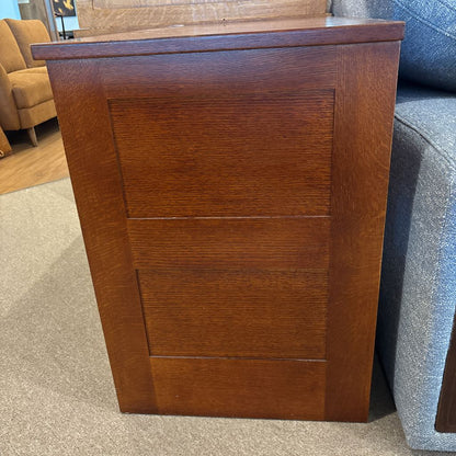 Mission Style 2 Drawer Cabinet