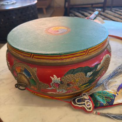 Vintage Chod Damaru Drum