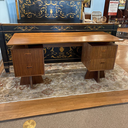 Vintage Live Edge Danish Design Desk