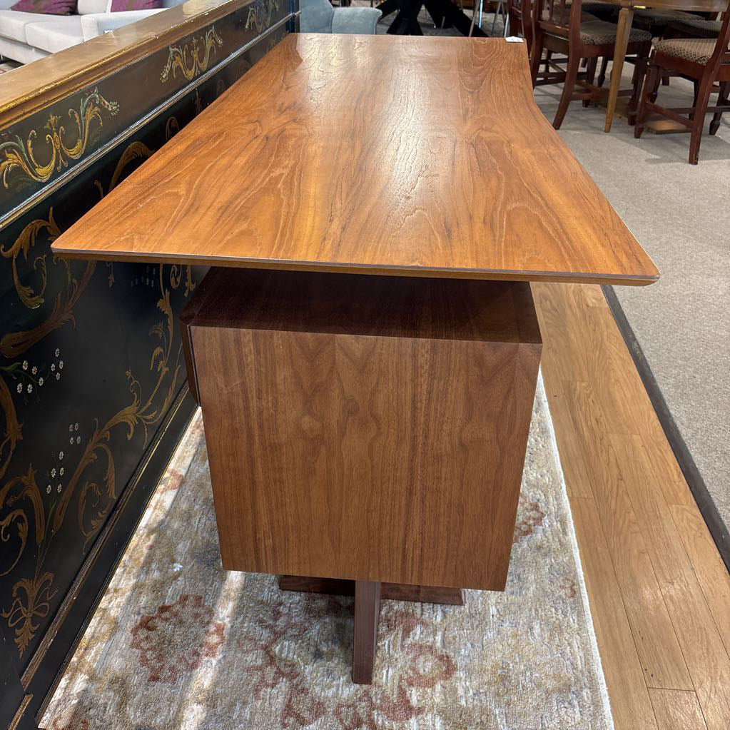 Vintage Live Edge Danish Design Desk