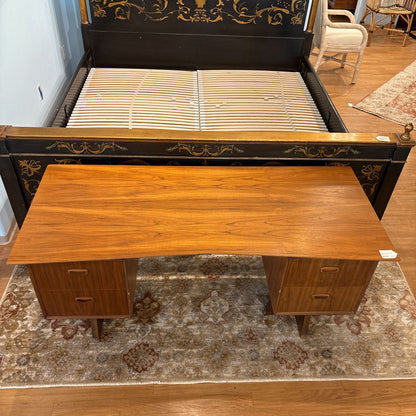 Vintage Live Edge Danish Design Desk