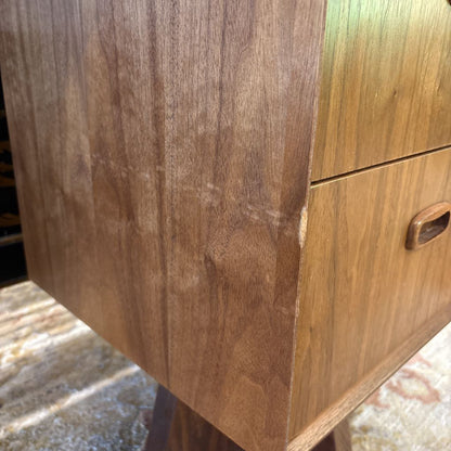 Vintage Live Edge Danish Design Desk