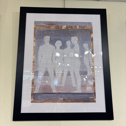 Signed Humanoid Concept Print